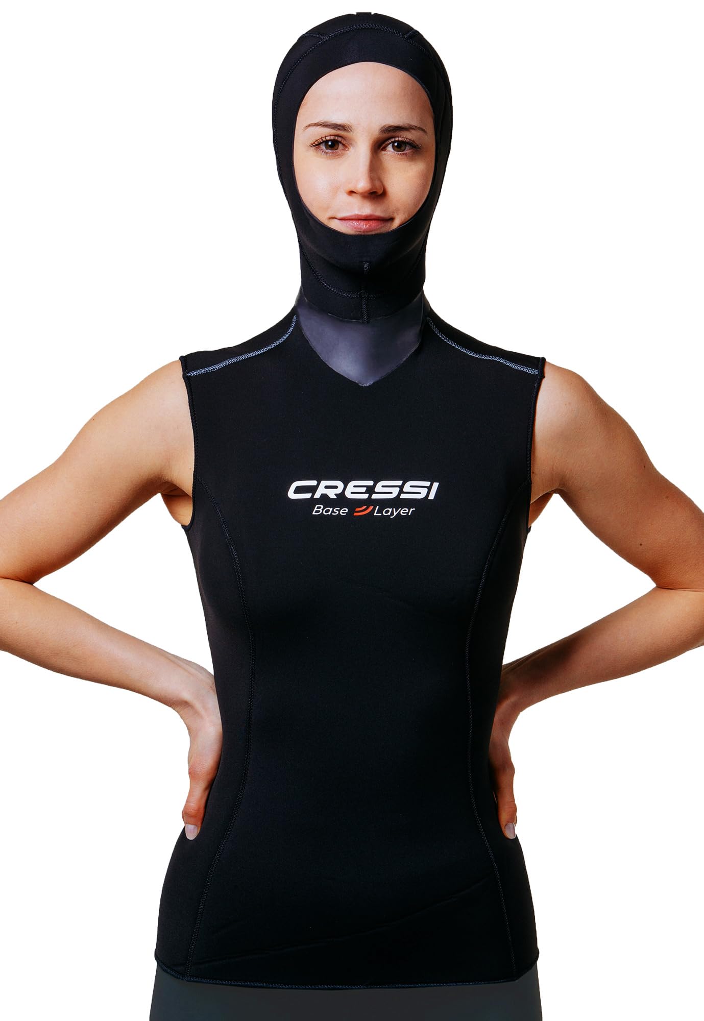 Cressi Base Layer Hood Vest Lady 2.5-5mm