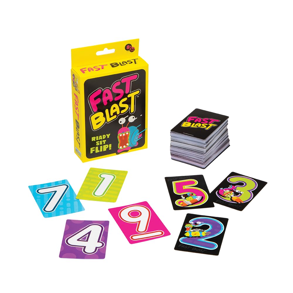 PlayMonster Fast Blast - Fast Paced Card Stacking Family Game