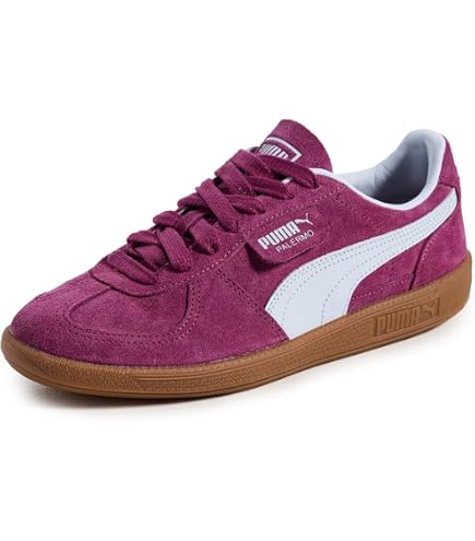 Amazon.com | PUMA Mens Palermo Lace Up Sneakers Shoes Casual - Red