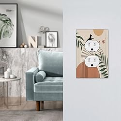 Funny Black Cat Single Duplex Light Switch Cover