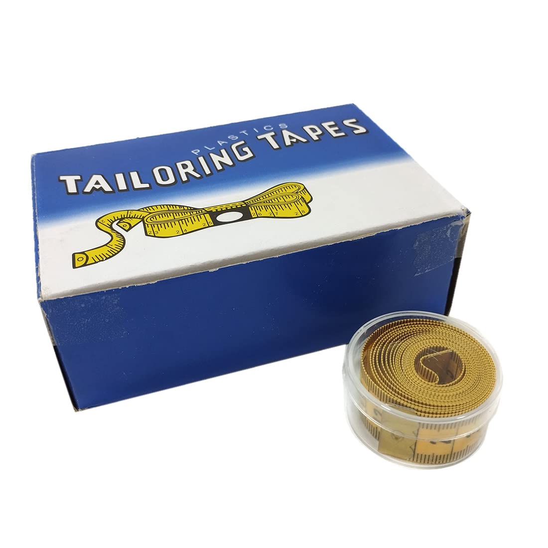 12 Units/Tape Measure, Double Sided Sewing Meter with Centimeters and Inches, Meter for Measuring Fabrics, Body, Furniture, etc. Metro with Storage Box, Different Packs, (12)