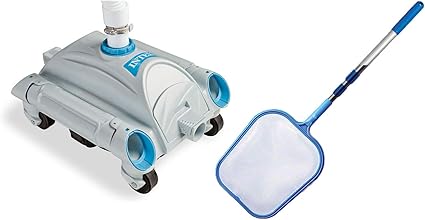intex above ground 1 600 3 500 gph aspiradora de piscina con red de piscina