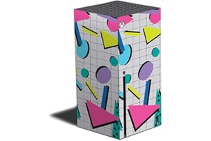 Mighty Skins Skin Compatible with Xbox Series X - Awesome 80s | Protective, Durable, and Unique Vinyl Decal wrap Cover | Easy to Apply and Change Styles | Made in The USA (MIXBSERX-Awesome 80s)