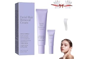 QFIBKR Luuma Hair Removal Cream, Hydrateology Facial Hair Removal, Luuma Facial Hair Remover, Quick and Easy Way to Smoother Skin, Long-Lasting Depilatory Cream for All Skin Types (1Pcs)