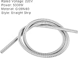 sourcing map Heating Element Coil Wire 220V 5000W Cr20Ni80 Furnace Kiln Heater view 3