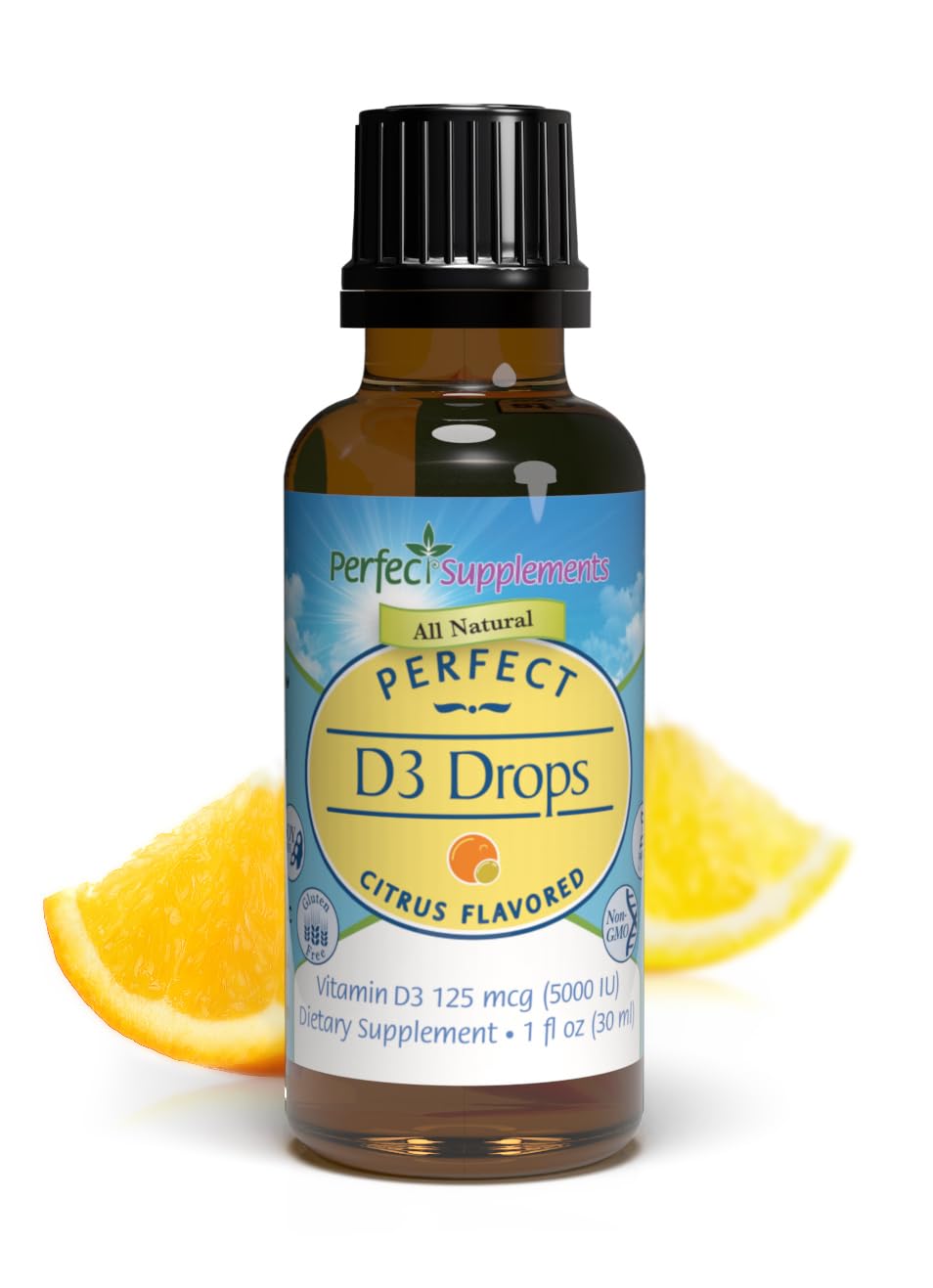 Perfect D3 Drops (Citrus)
