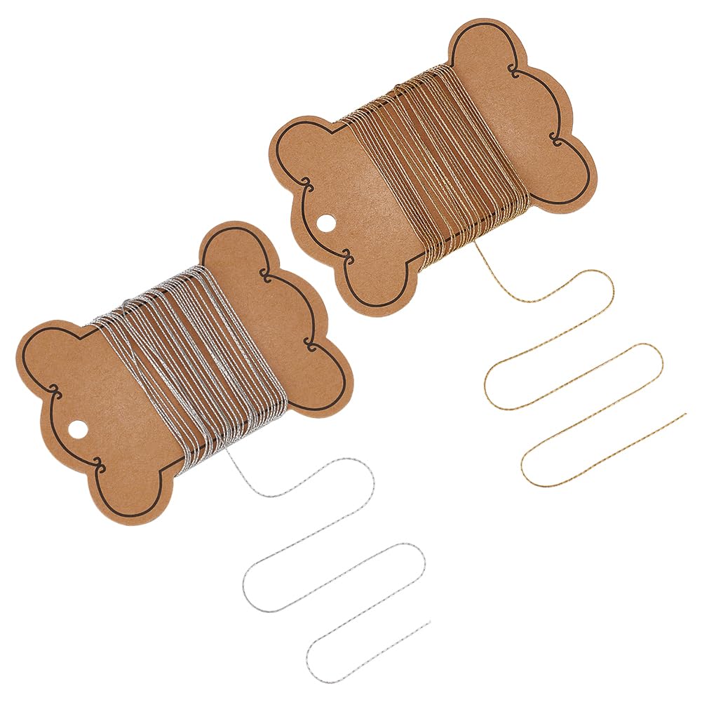 UNICRAFTALE 10m/roll 2 Colors Necklace Chains for Summer Gifts Jewelry Making Stainless Steel Coreana Chains Soldered Necklace Chains 0.5mm Metal Necklace Bracelet Chains for Jewelry Making