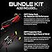 OPT7 Blitz 35w H11 (H8, H9) HID Kit - Relay Bundle - All Bulb Sizes and Colors - 2 Yr Warranty [10000K Deep Blue Xenon Light]