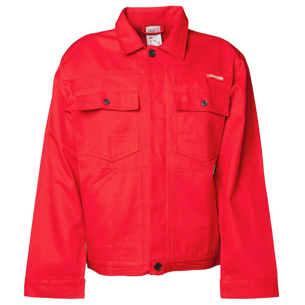 Planam 108090 Size 90 "BW 290" Waisted Jacket - Mid Red