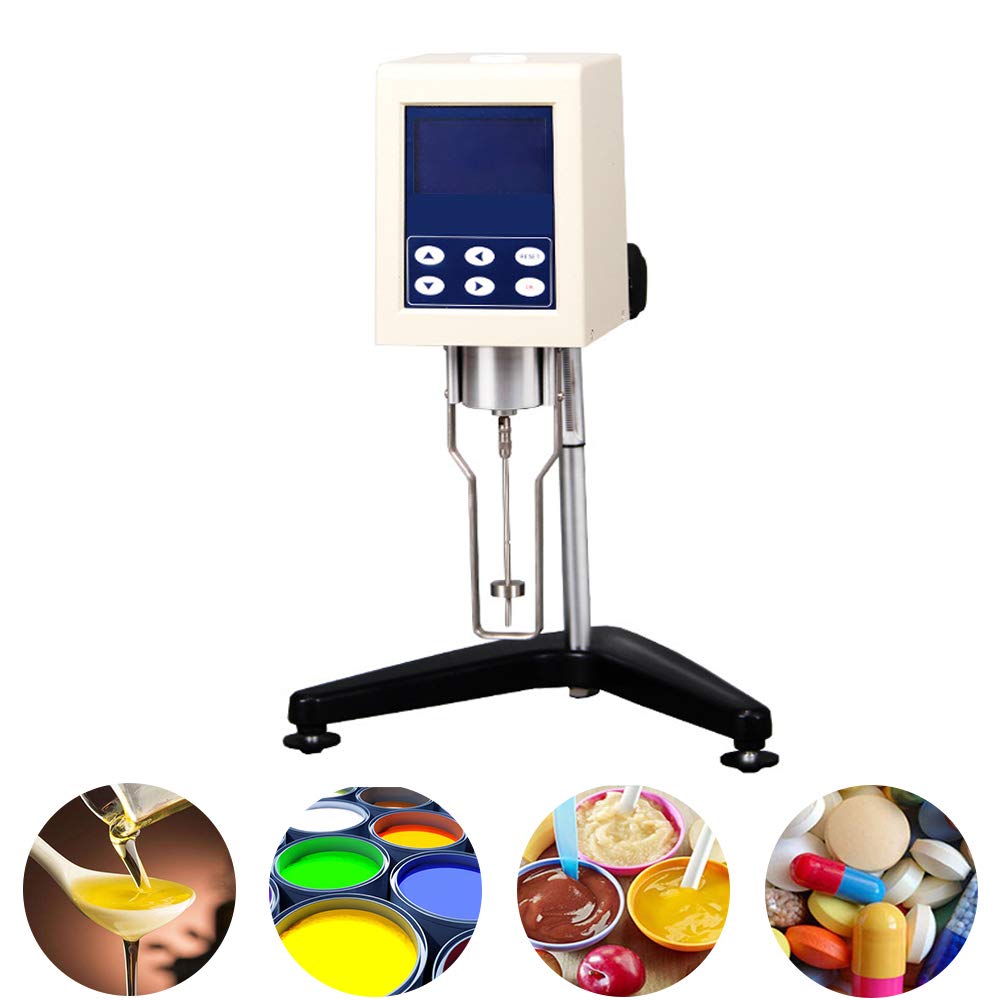 Rotary NDJ8S 102000000Pa.s Viscosity Meter Tester with 4