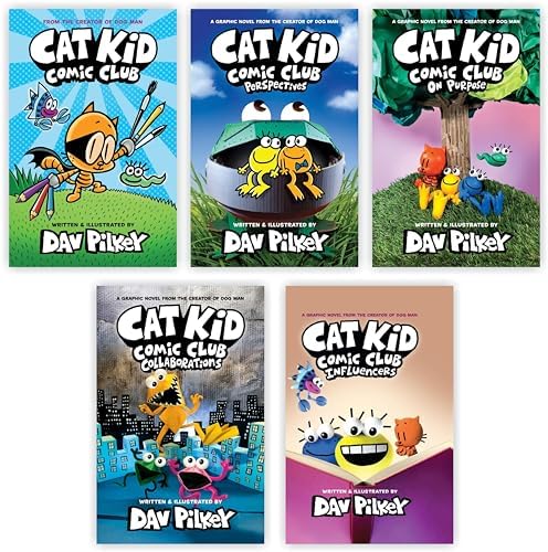 本 Dog Man10巻 & Cat Kid Comic Club 全11巻セット