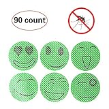 Mosquito Repellent Patch Keeps Insects and Bugs Far Away, Simply Apply to Skin and Clothes , Adult, Kid and Pet-Friendly , Convenient For Travel, Outdoor Concerts and Camping, 90 Count