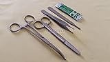 4 pcs Premium Grade Carmalt Forceps