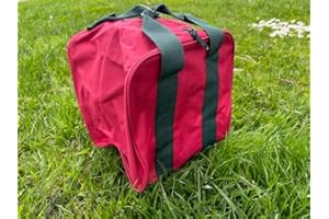 BuyBocceBalls Listing - Heavy Duty 8 Ball Bocce Bag by EPCO - red