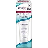 Bikini Zone Hair Growth Inhibitor, 1 oz | Can help slow the growth of hair on face and body. May help to reduce hair density &amp; length with regular use.