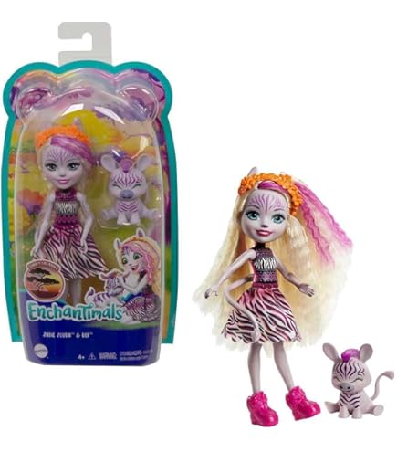 Monster High Muñecas Muñeca Enchantimals Ofelia Avestruz Con