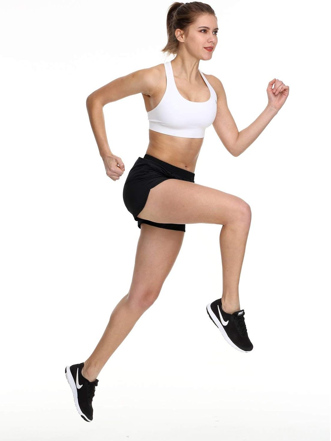 BALEAF Women's 3" Running Shorts Gym Athletic Shorts Pockets : Clothing