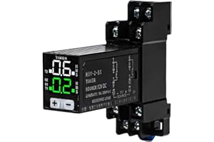Time Relay 8 Pin 14 Pin DC 12V 0.1S-99H Delay Timer Relay with LED Indicator for Factory Automation Street Lights Control Cab