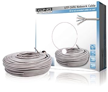 Cavo Di Rete Utp Cat6 In Bobina 50m
