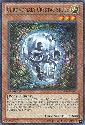 Yu-Gi-Oh! - Chronomaly Crystal Skull (REDU-EN013) - Return of The Duelist - 1st Edition - Rare