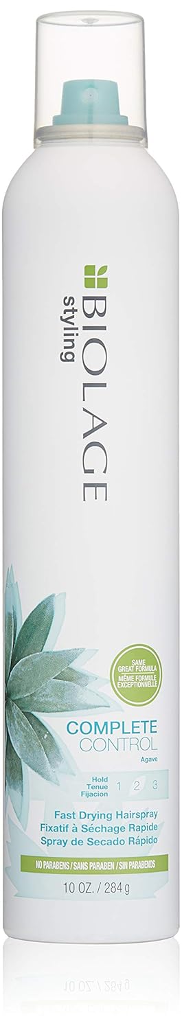 BIOLAGE Styling Complete Control Hairspray | Adjustable Control Hairspray For Volume, Texture & Hold | Paraben-Free | For All Hair Types | 10 oz.: Premium Beauty