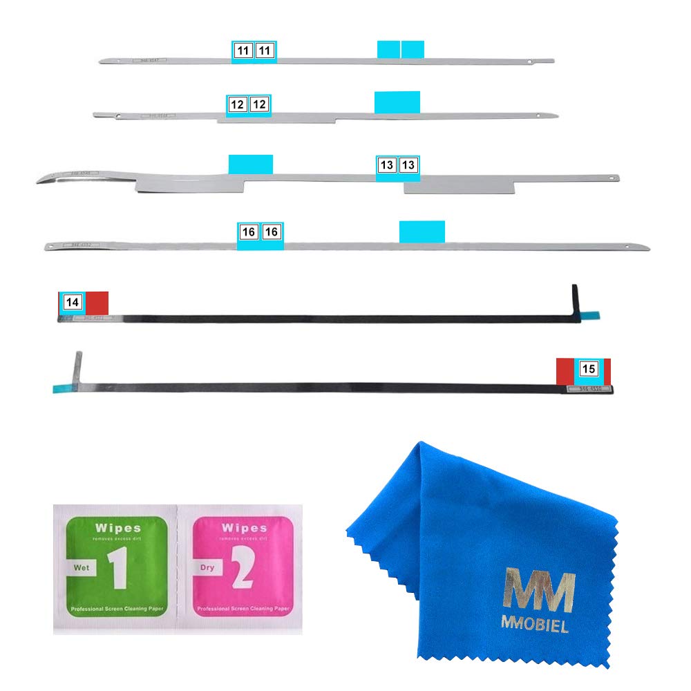 MMOBIEL Replacement LCD Adhesive repair Kit strips Compatible with various iMac Models
