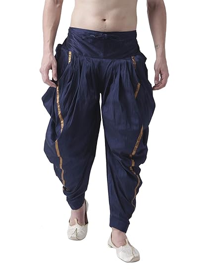 Men's silk Patialas