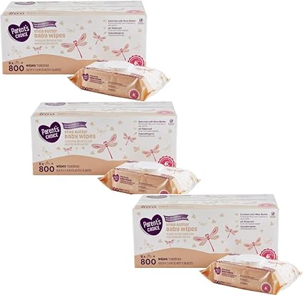 parents choice hand and face wipes