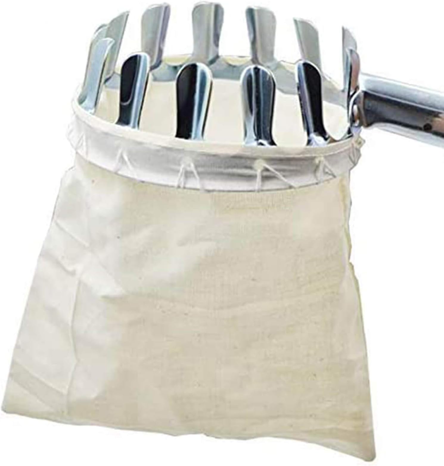 PERTTY Fruit Pickers with Nylon Catcher Basket Labor Saving Gardening Farm Picking Device Tools 2 Packs
