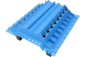 Keenso Engine Cylinder Head Parts Organizer Tray, Heavy Duty Nylon Valve Spring Camshaft Storage Tray, Foldable Automotive Me
