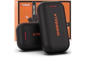 YOSHENMO Hand Warmers Rechargeable, Electric Hand Warmer Reusable, AI Smart Chips 20Hrs Long Safe Heat,Gifts for Christmas Outdoor/Indoor/Golf/Camping/Hunting/Pain Relief