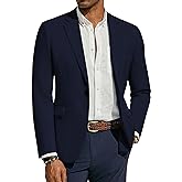 PJ PAUL JONES Men's Lightweight Sport Coat Casual One Button Blazer Breathable Sportcoat