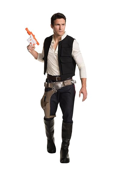 Star Wars Herren Kostüm Han Solo zur Film Reihe, größe 6