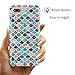 DOUJIAZ iPhone 7 Plus Case,iPhone 8 Plus Case,Flashing Mermaid Scale Pattern Hybrid Hard Back Soft TPU Raised Edge Shock Absorption Protective Case for iPhone 7 Plus/8 Plus