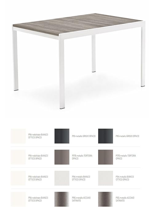 Connubia Calligaris Tavolo Aladino Allungabile Cb4742 L120 P94 P95