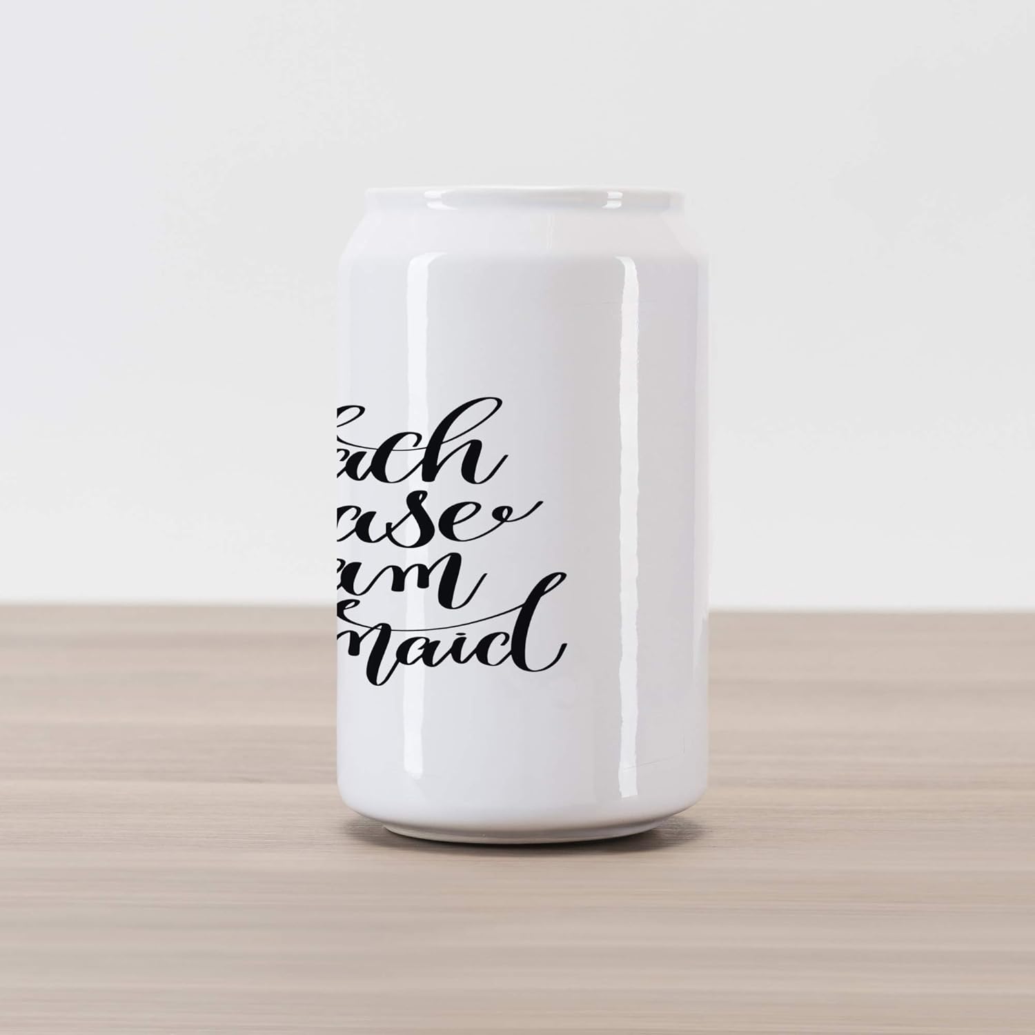 Amazon Com Ambesonne Im Mermaid Cola Can Shape Piggy Bank