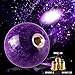 Ruien Marble Style Round Ball Gear Shift Knob with Adapters fit for Manual and Most Automatic 5-Speed 6-Speed Cars, Purple