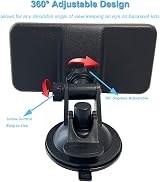 Kitbest Rear View Mirror for Driving Test Baby Car Mirror 120mm view 4