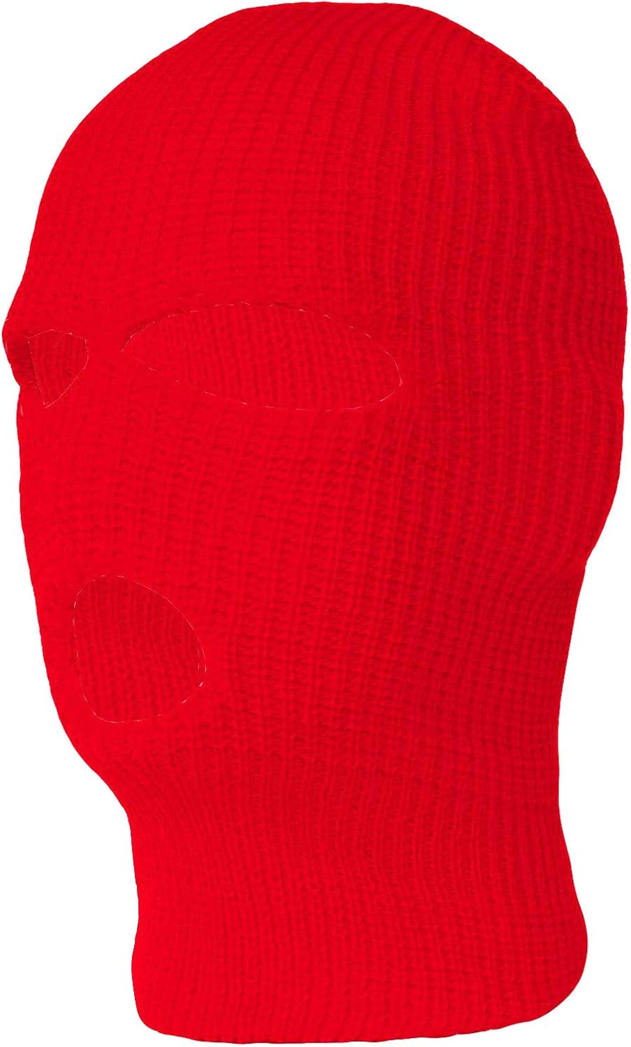 Face Ski Mask 3 Hole (More Colors), Red Amazon.co.uk Clothing