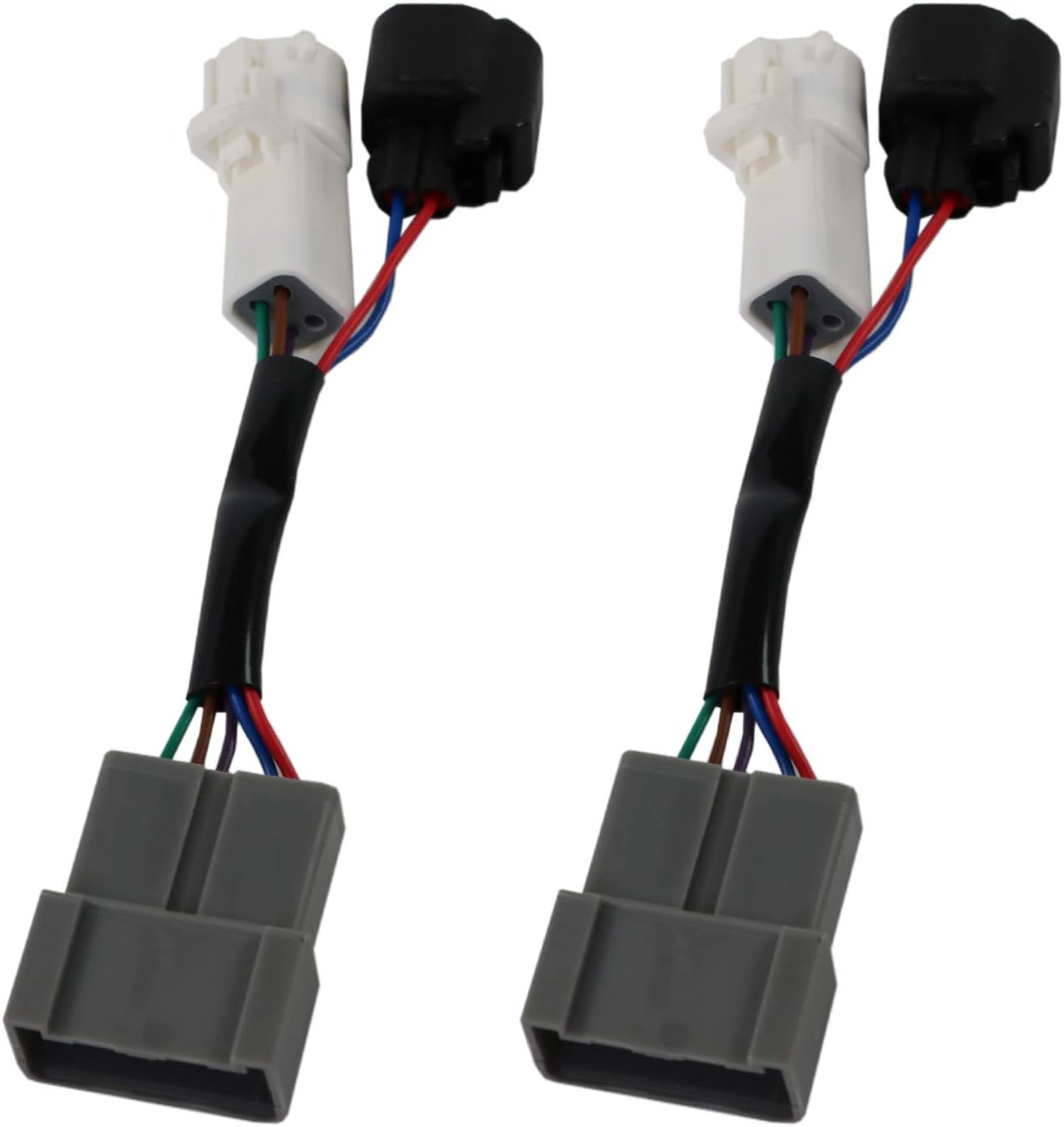 JDMSPEED New Mirrors Power Heated Upgrade Harness Adapter LH RH Pair Set Replacement For