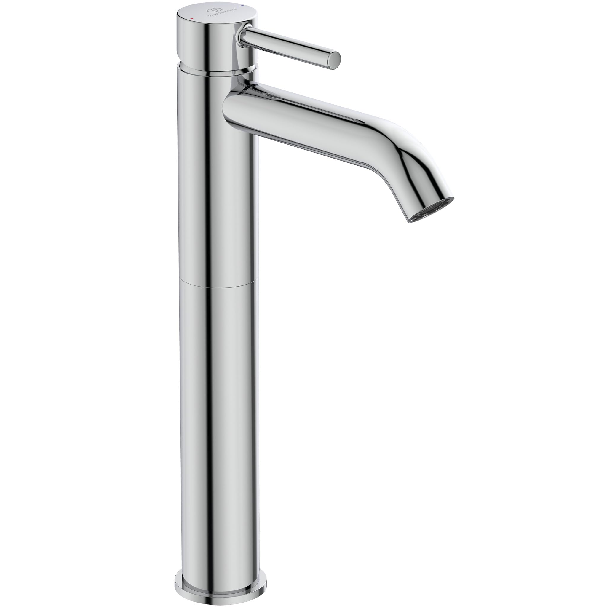 Ideal Standard BC269AA Ceraline Basin Mixer with washbasin, Without Drain Rod and Waste, Chrome