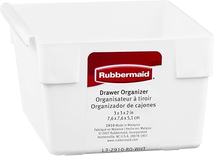 Amazon Com Rubbermaid Fg2910rdwht Organizer Drawer