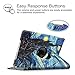 Fintie Rotating Case for iPad Mini 4-360 Degree Rotating Stand Case with Smart Cover Auto Sleep/Wake Feature for iPad Mini 4 (2015 Release), Starry Night