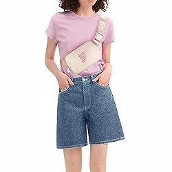 Uygafly Personalized Belt Bag for Women Girls