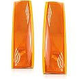 For GMC C/K 10 Truck/Suburban/Yukon Side Marker Light Assembly Unit 1988 89 90 91 92 1993 Driver and Passenger Side | Pair | GM2550141 + GM2551141