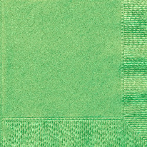 Lime Green Paper Napkins, 50ct