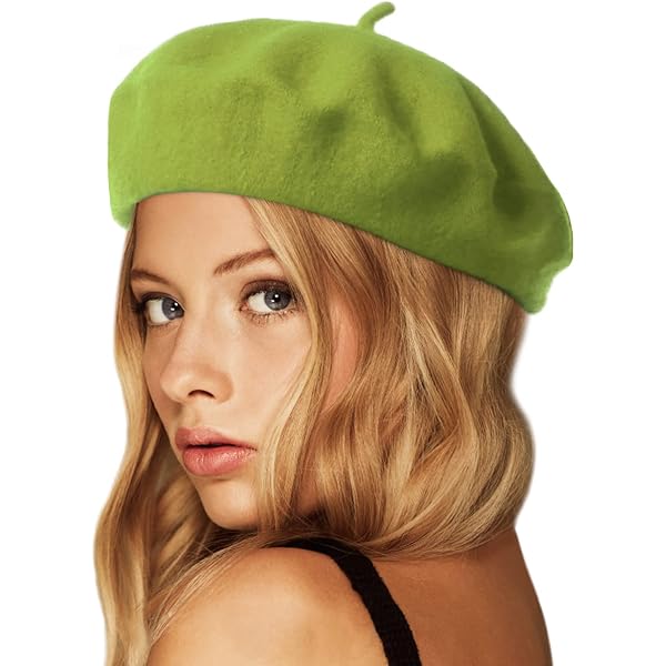 4797 Women French Wool Beret Hats- Reversible Solid Color Classic Beanie Women French Wool Beret Hats - Solid Color Classic Beanie  main image 4