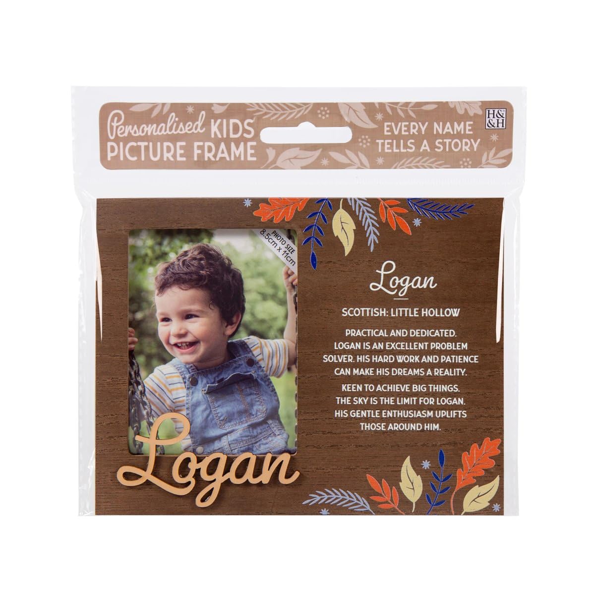 Personalised picture frames (Logan)