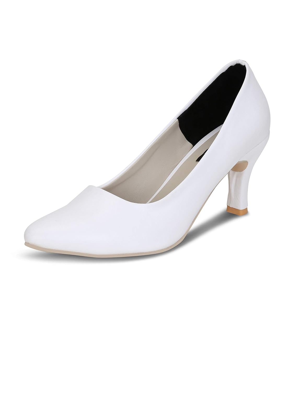 mk white heels