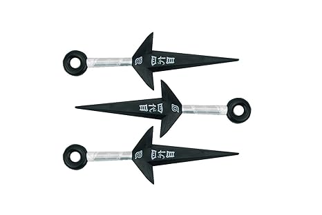 Naruto Anime Cosplay Waffe Medium Kunai Triple Set